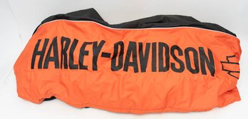 Harley Davidson Motorcycle Cover (torn Off Storage Pouch)