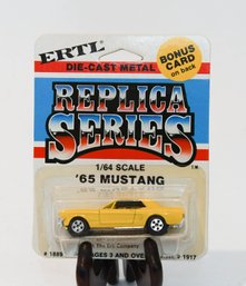 1981 ERTL Replica Series '65 Mustang  1/64 Scale #1