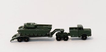 1960s Matchbox Major Pack No.3 Tank Transporter And Centurion Tank Mark III #2