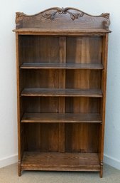 Antique Country Oak Bookcase