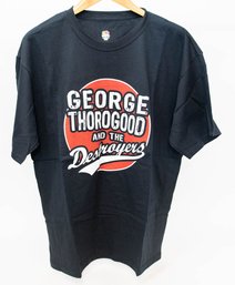 George Thorogood And The Destroyers I Drink Alone T-shirt Size XL New