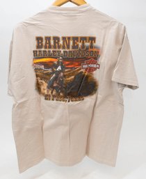 2004 Harley Davidson Barnett's El Paso, TX Horse Rider T-shirt Size XL