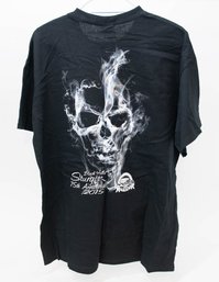 2015 Sturgis Smoking Skull T-shirt Size Xl New