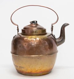 Hammered Copper Tea Kettle