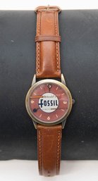 Fossil World's Finest Genuine Leather Watch