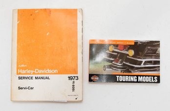 Harley Davidson Service Manual 1959-1973 And 2002 Owner's Manual For Touring Models