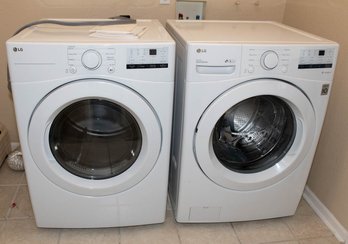 LG Inverter, Direct Drive Electric Washer And Dryer Set
