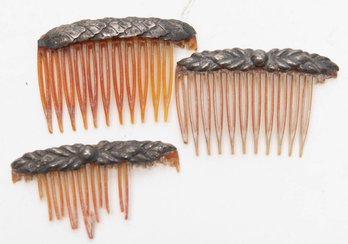 Hecho En Mexico 925 Hair Combs (broken)