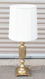 Vintage Brass Parlor Lamp
