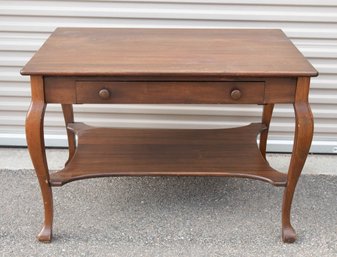 Antique Early 1900s Library Table