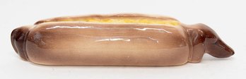 1950s Dachshund Hot Dog Figurine