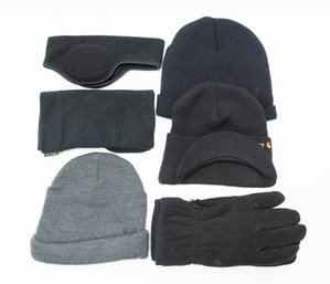 Fleece Gloves, Ear Protection And Beanies