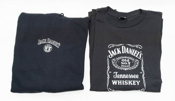 Jack Daniels No. 7 Hoodie Large And Long Sleeve 2XL New