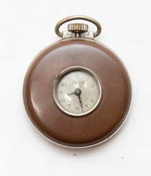 Antique Ingersoll Cord Pocket Watch (Does Not Work)