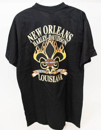 2008 Harley Davidson New Orleans LA T-shirt Size XL New