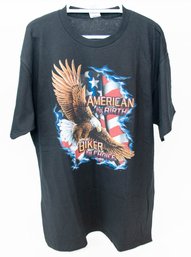 2002 Sturgis American By Birth Biker By Choice T-shirt Size XL New