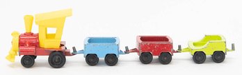 1950s Tootsie Toy Train Set Die Cast