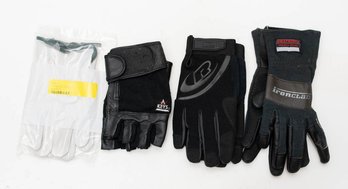 Men's Work Gloves Includes New TIG And Fingerless Leather Gloves