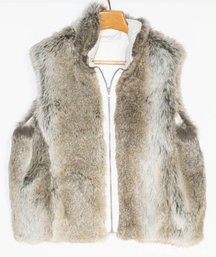 Women's Faux Fur Vest Size L/XL