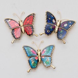 Butterfly Enamel Magnets