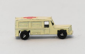 1950s Barclay Miniature Ambulance 2'