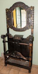 19th Century  Louis 13th Style Hall Tree