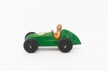 1950s Barclay Miniature #5 Race Car 2'