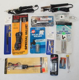 Lot Of Soldering Items