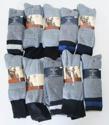 Lot Of Men's Thermal Boot Socks Size 6-12 New*
