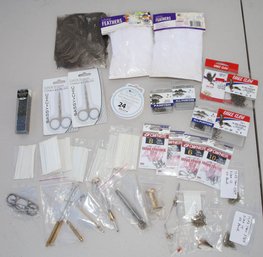 Lot Of Fly Fishing Items For Making Flies