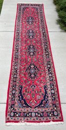 Persian Kashan Red Runner 10'3  2'5