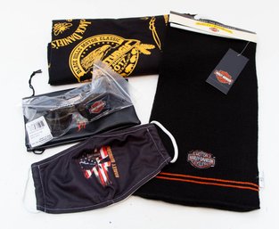 Harley Davidson Eyewear, Face Mask And Scarf New