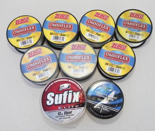 Zebco And Suffix Fishing Line New In Package