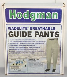 Hodgman Wadelite Breathable Guide Pants Size Medium New In Box