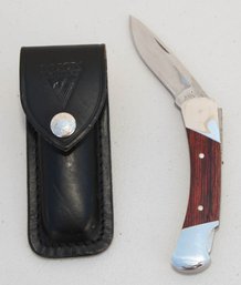 3' Buck Knives Folding Pocket Knife With Sheath
