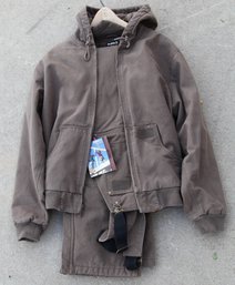 Guide Series Workwear Canvas Coat And Bibs Size Small