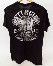 2015 Sturgis Black Hills Rally Native American/Bear T-shirt Size Large NWT