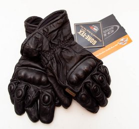 Harley Davidson FXRG Black Leather Riding Gloves Size XL