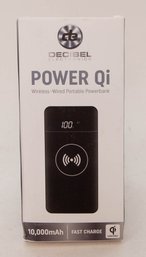 Decibel Power Qi Wireless-Wired Portable Powerbank New