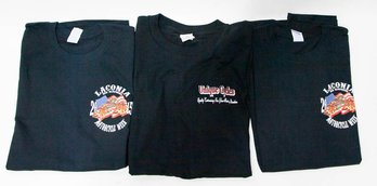 2015 Laconia Bike Week And Unique Cycles T-shirts Size XL  New