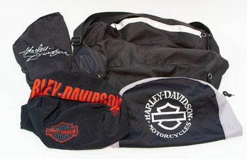 Harley Davidson Duffel And Helmet Covers