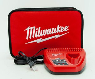 Milwaukee Empty Drill Case And M12 Charging Base