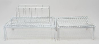 Silicone Coated Wire Cupboard Racks