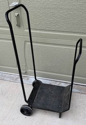 Wrought Iron Fire Wood Carrier/ Dolly