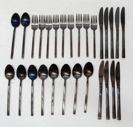 West Elm Modernists Black Flatware