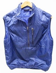 Patagonia Women's Blue Half Zip Vest Size Small