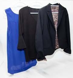 Women's Business Casual Jacket And Tops Sizes Small And Medium