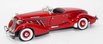 ERTL Red 1935 Auburn Coattail Speedster 1/18 Scale