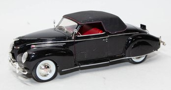 Signature Black 1939 Lincoln Zephyr Convertible