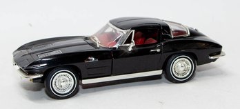 ERTL 1963 Black Chevy Corvette 1/18 Scale